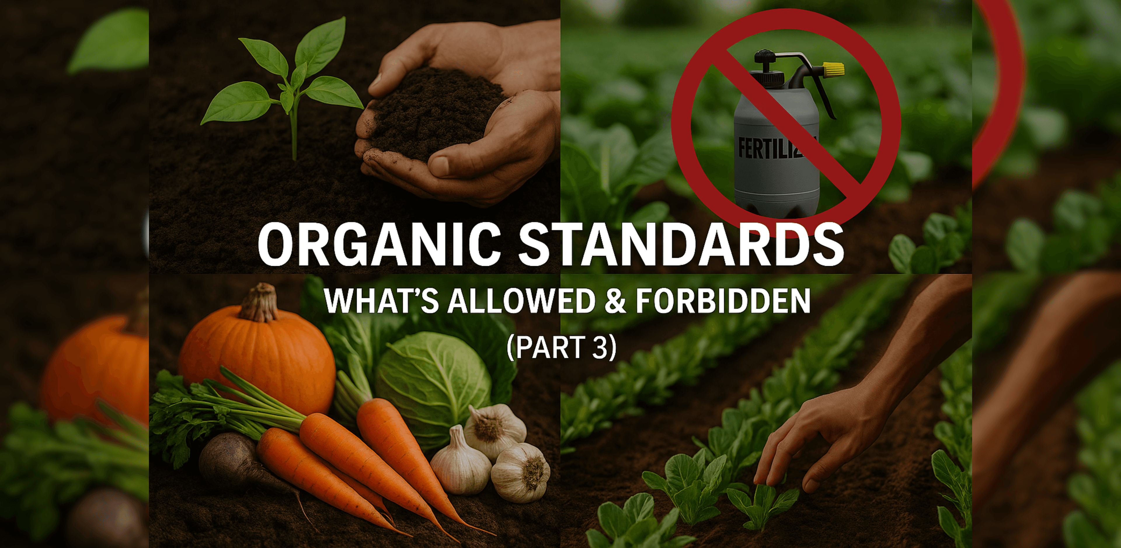 Organic Standards and Rules — What’s Allowed and What’s Forbidden