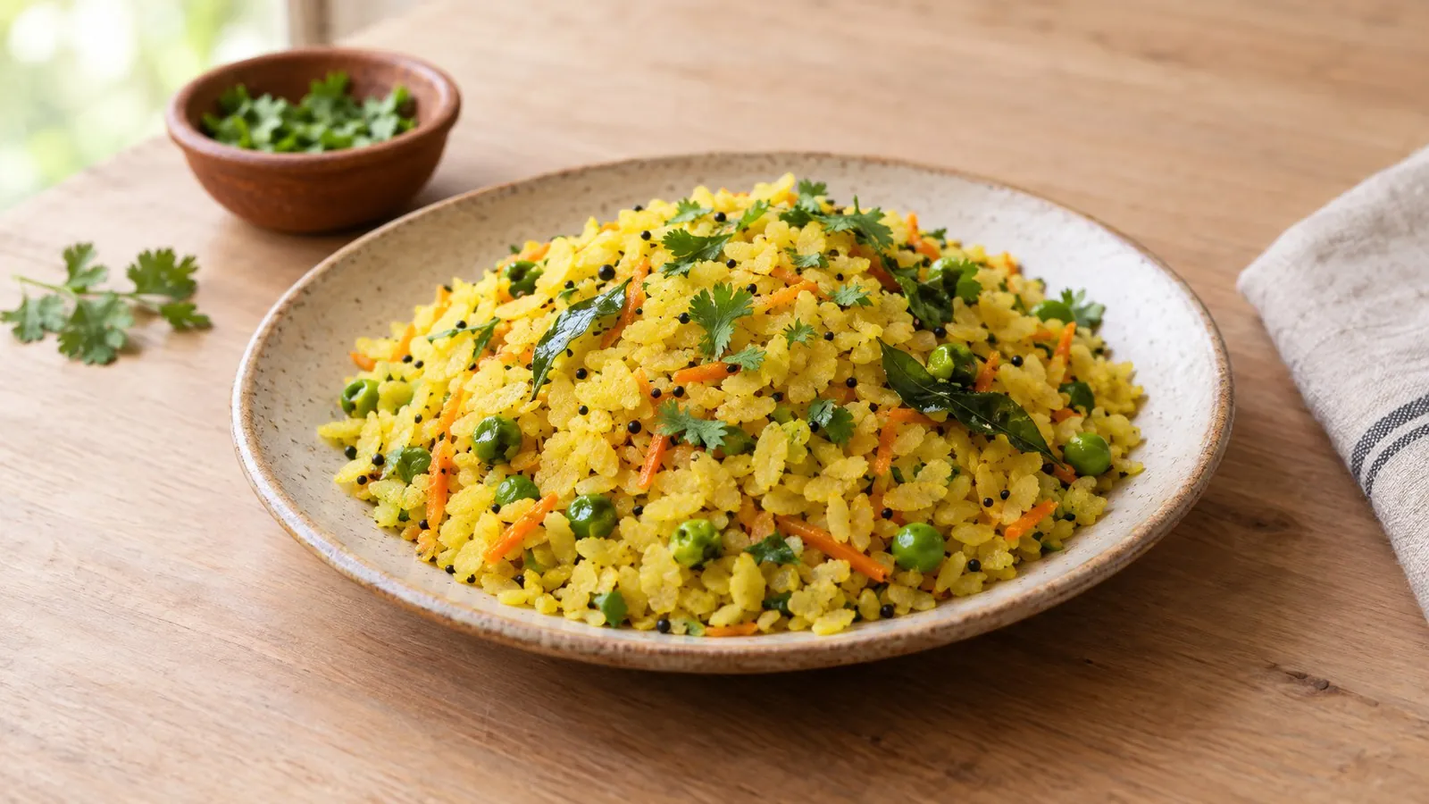 Is poha good for weight loss? Calories, portion and what to add