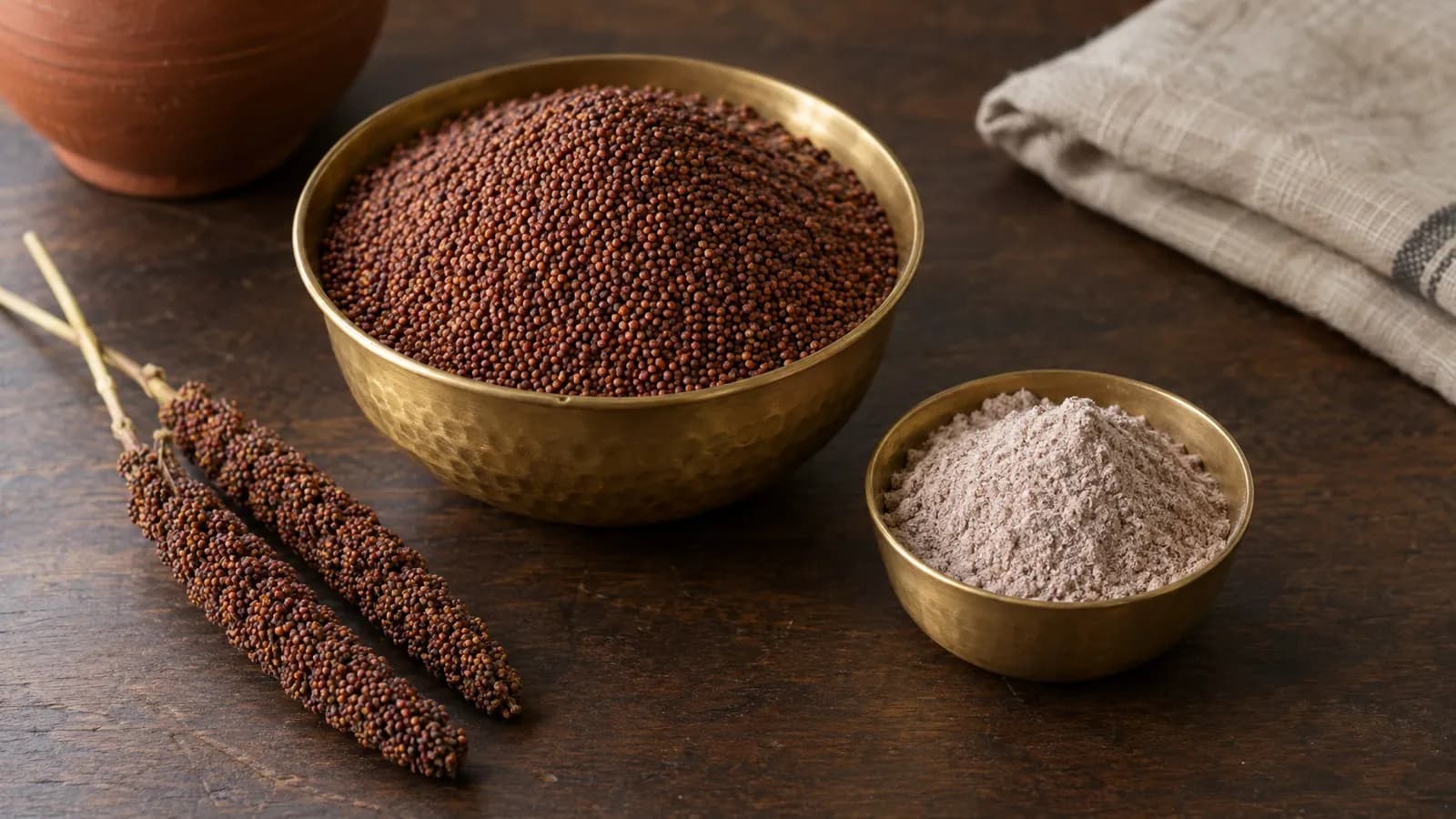Ragi (finger millet): names, nutrition, benefits and how to use it