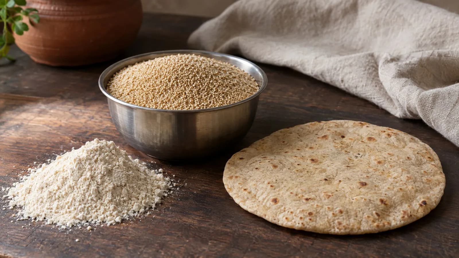 Rajgira nutrition per 100g: calories, protein, carbs and GI