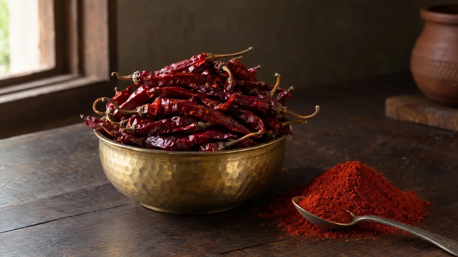 Dry chilli (red chilli): names, nutrition, benefits and how to use it