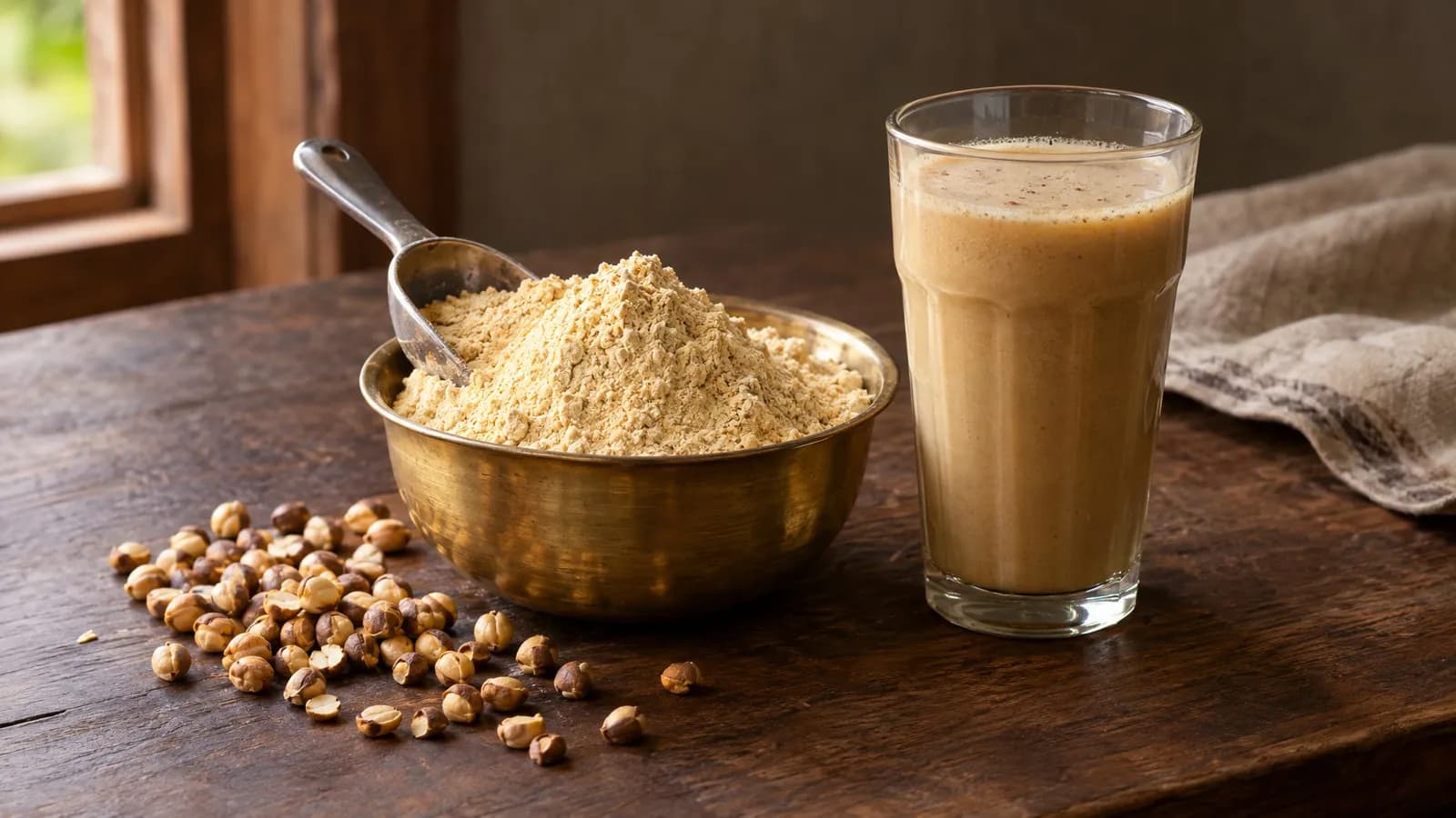 Sattu (roasted gram flour): names, nutrition, benefits and how to use