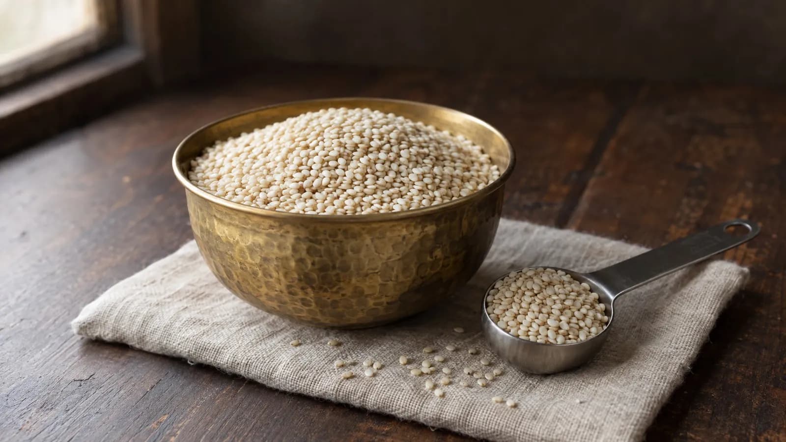Sesame seeds nutrition per 100g: calories, protein and calcium