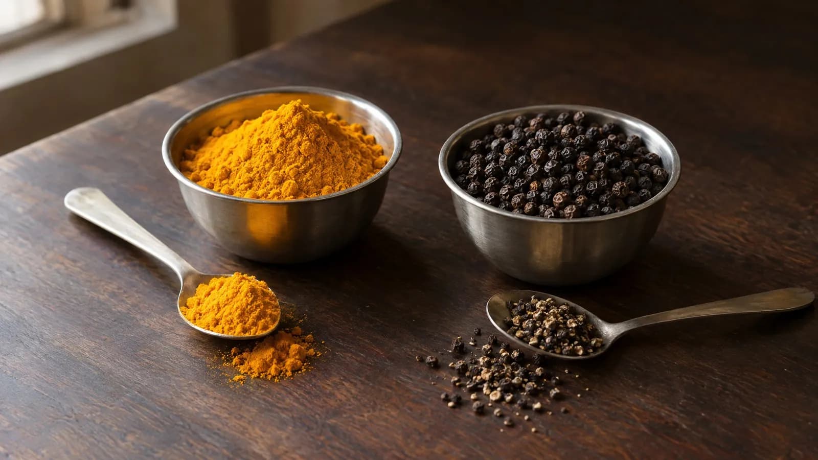 Turmeric and black pepper: why they are paired and how to use them