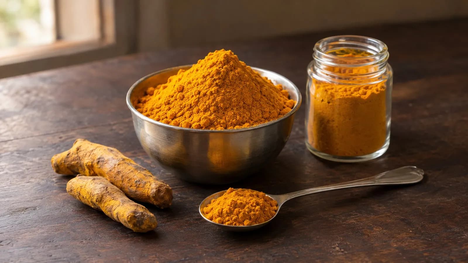 Turmeric nutrition facts per 100g: calories, protein, fibre and iron