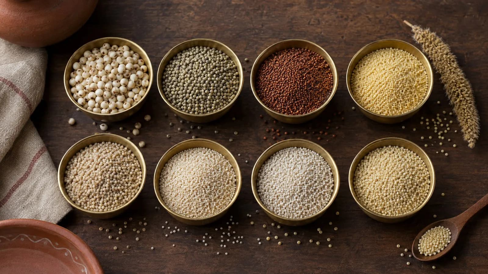 Types of millets in India: names, nutrition and how to use each