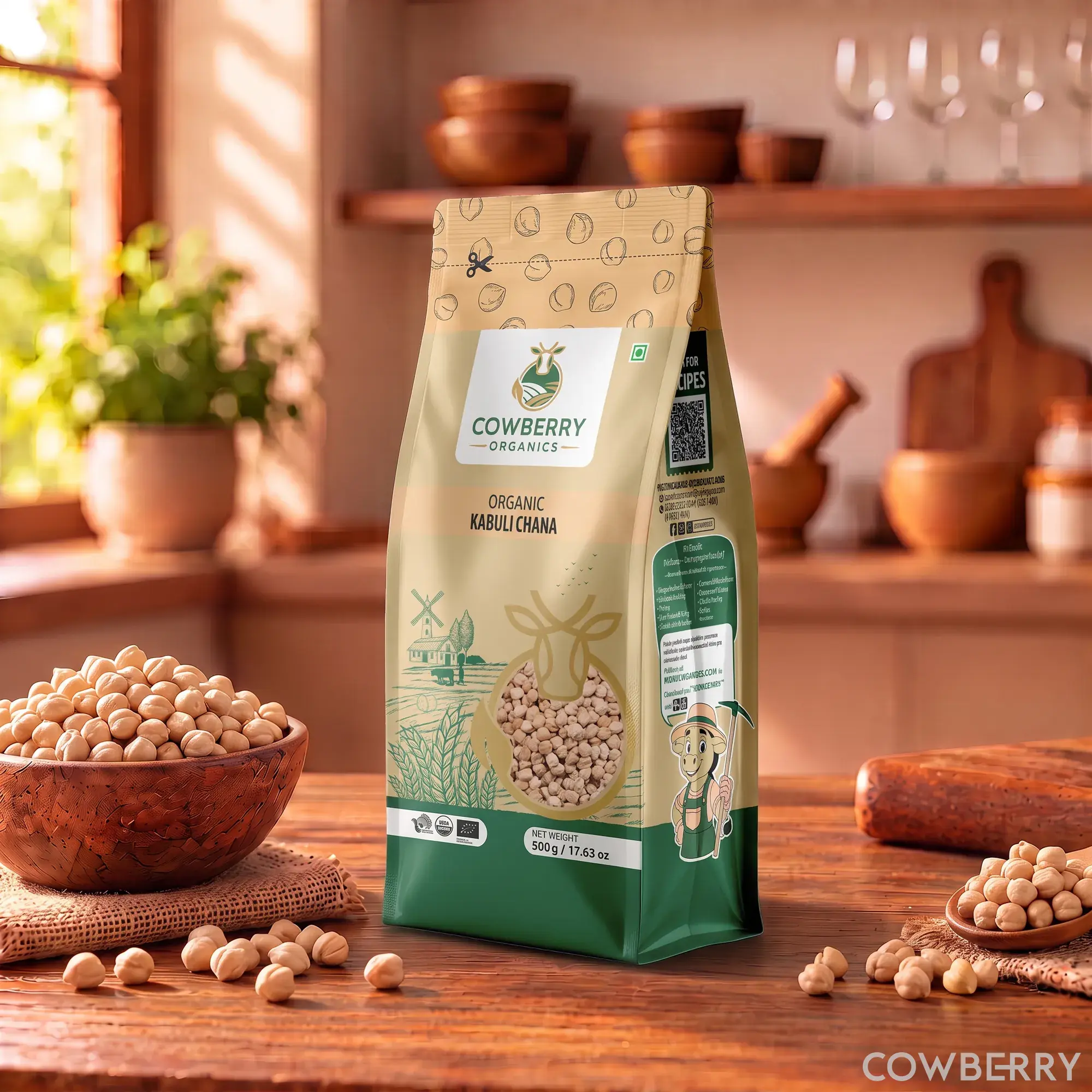 Organic Kabuli Chana