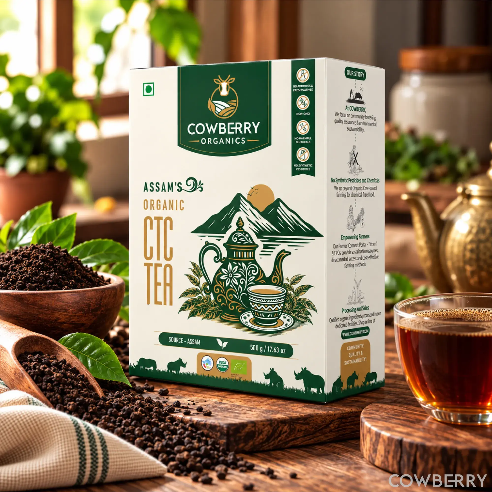 Organic CTC Black Tea