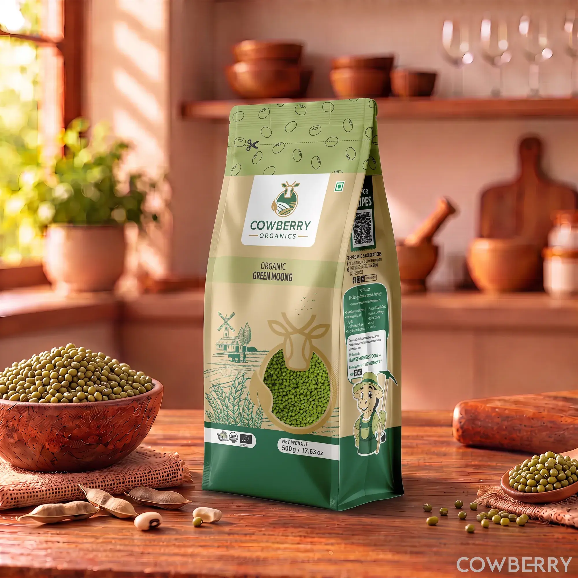 Organic Green Moong