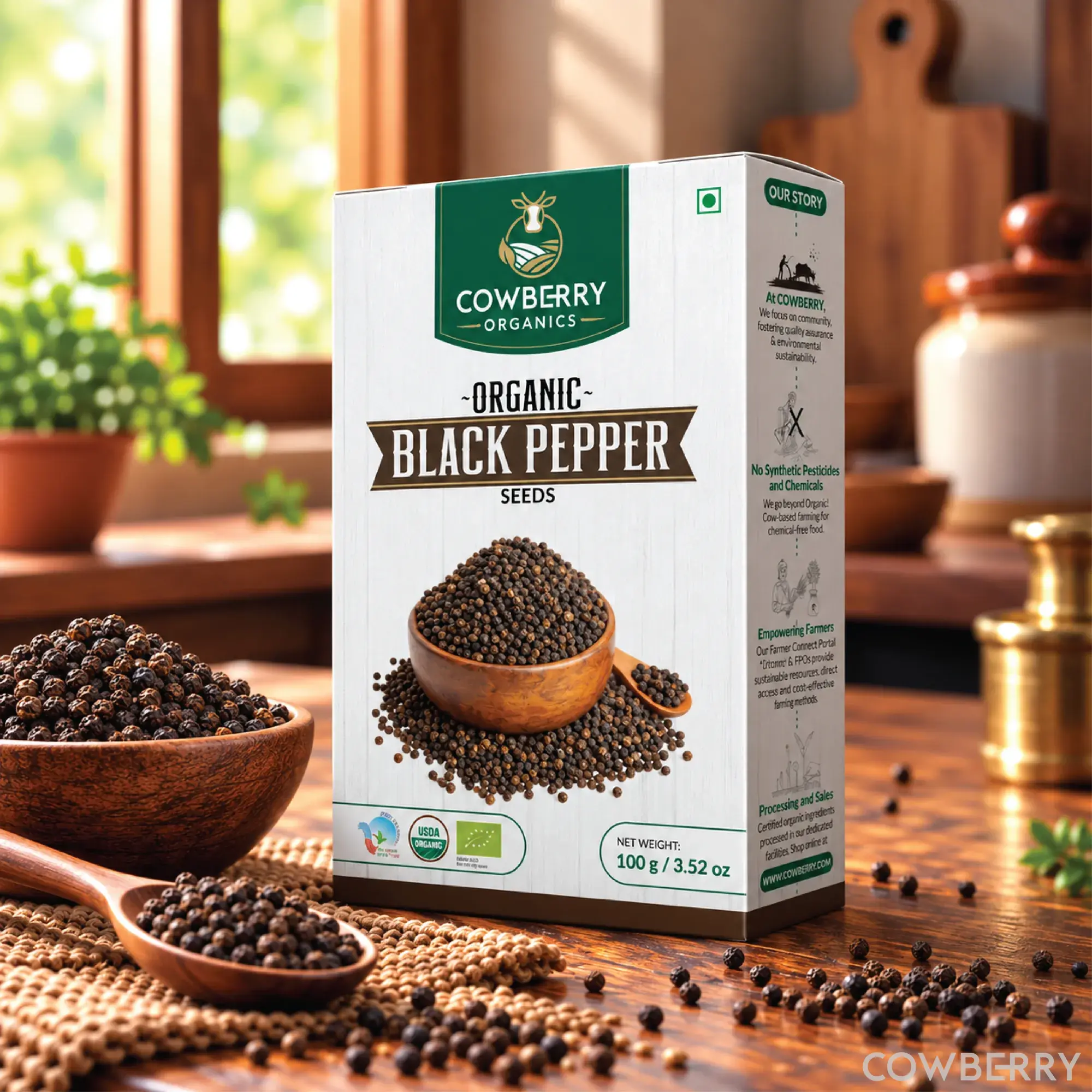 Organic Black Pepper