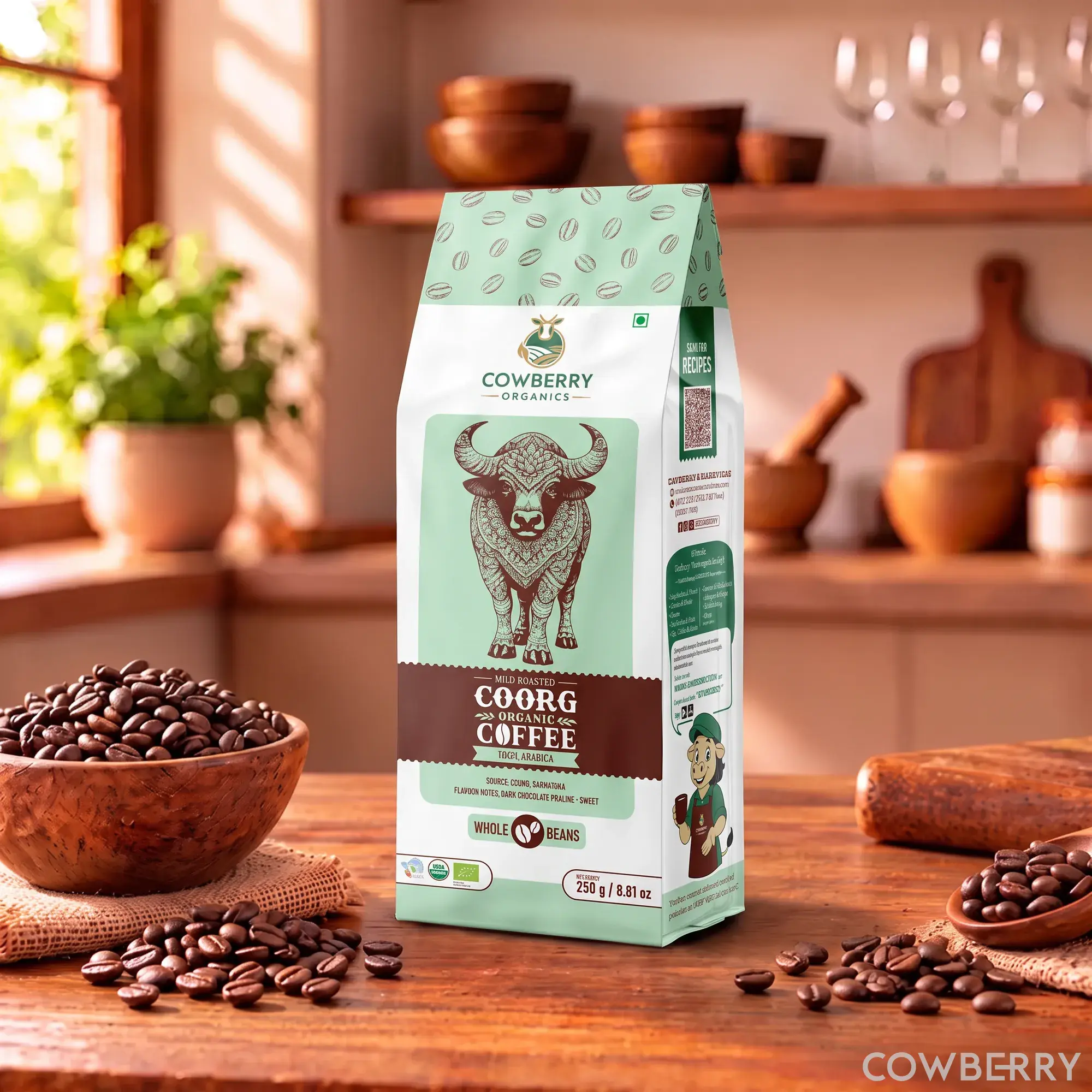 Organic Coffee Beans | 100% Arabica | Mild Roast