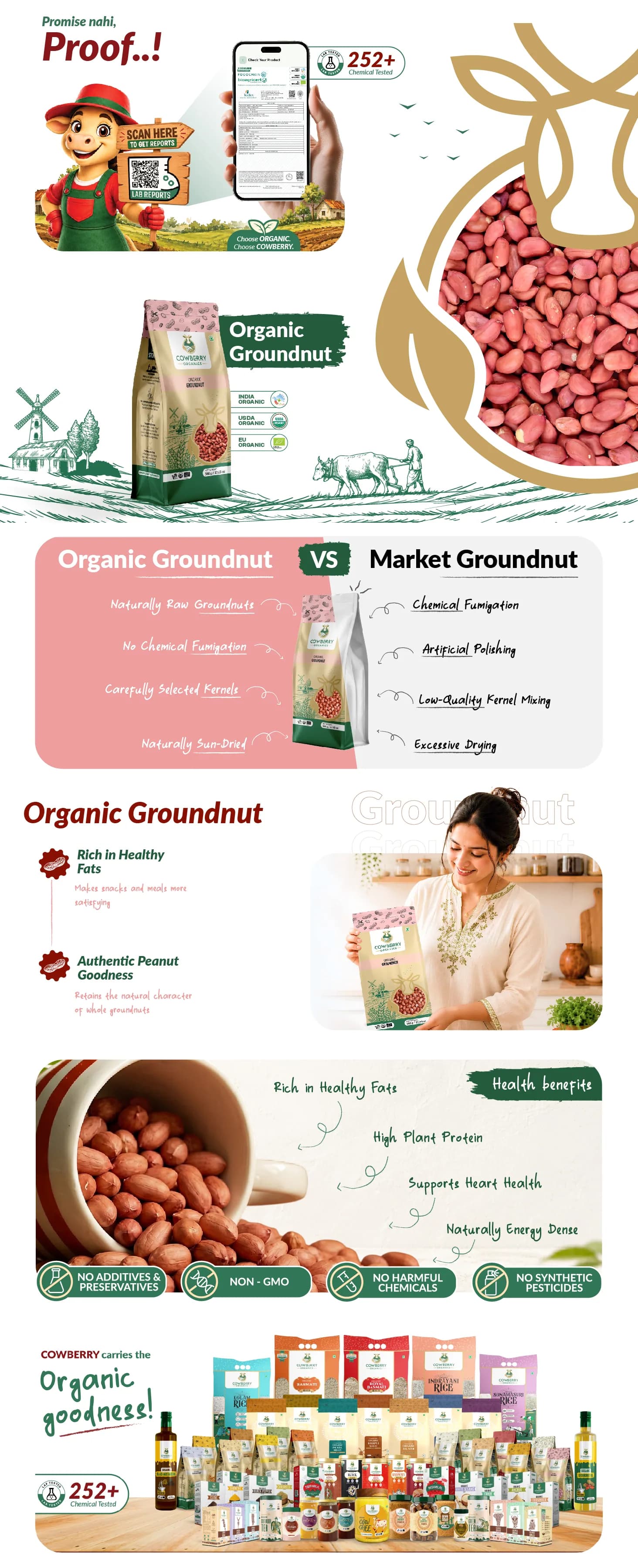 Organic Groundnuts (Peanuts) banner