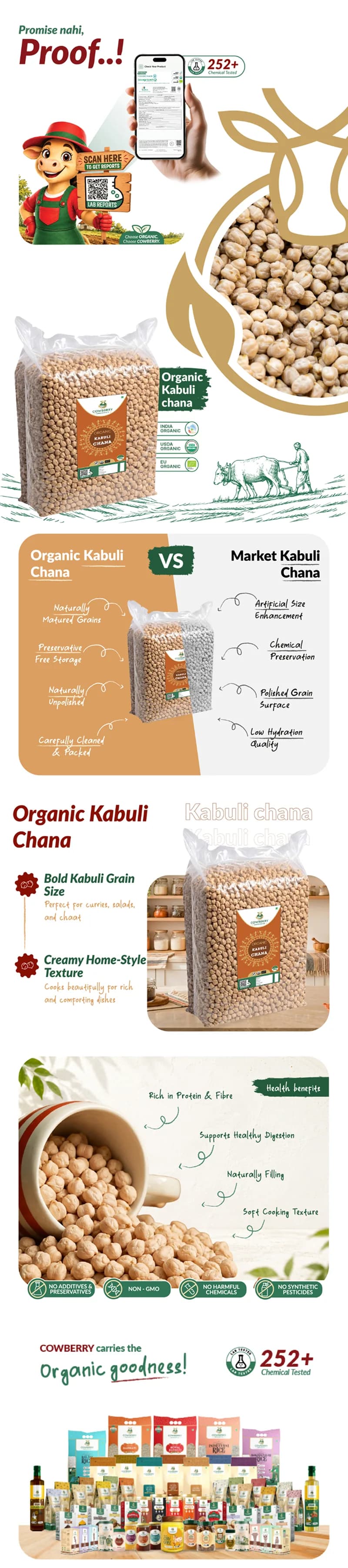 Organic Kabuli Chana banner