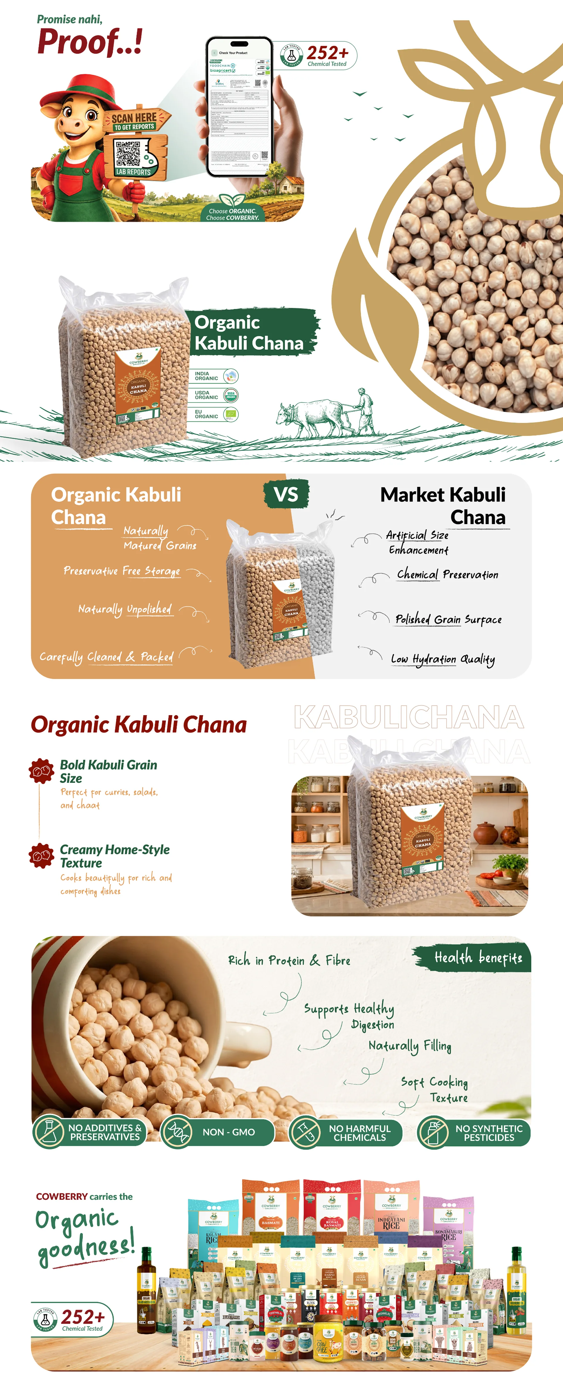 Organic Kabuli Chana banner