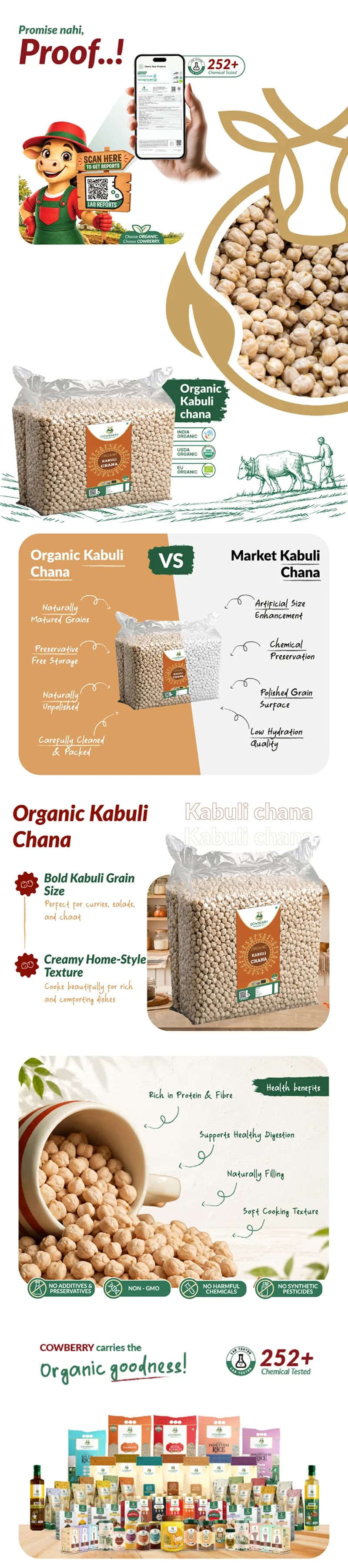 Organic Kabuli Chana banner