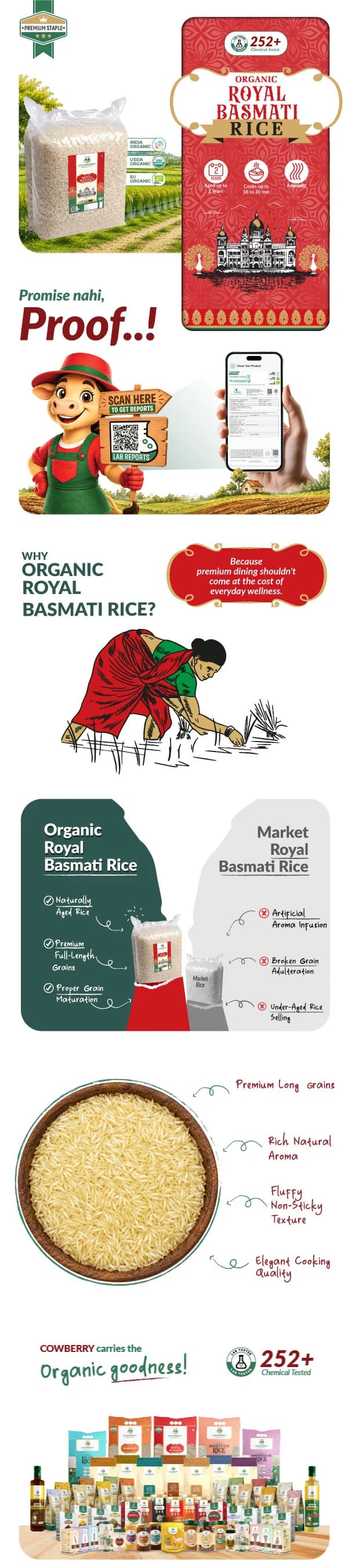 Organic Royal Basmati Rice banner