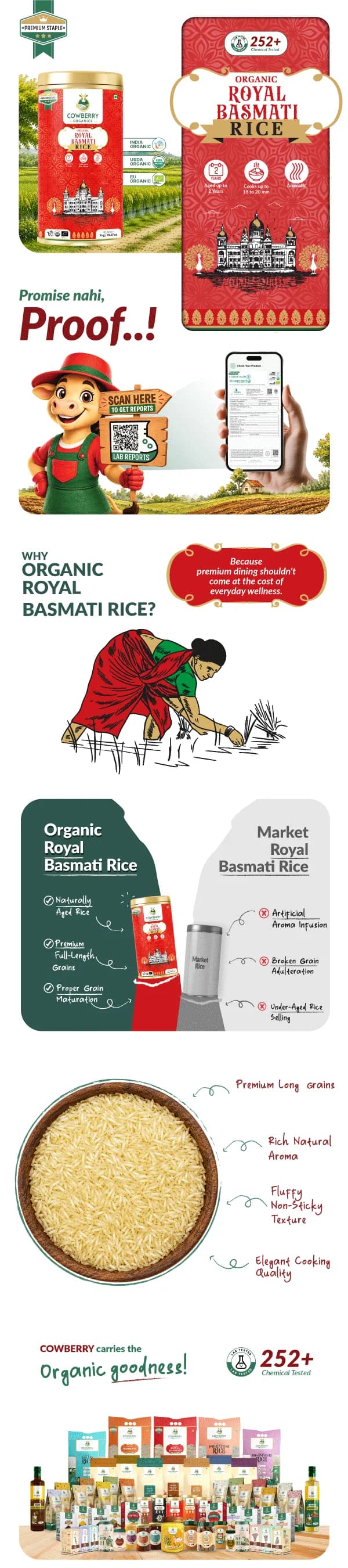 Organic Royal Basmati Rice banner