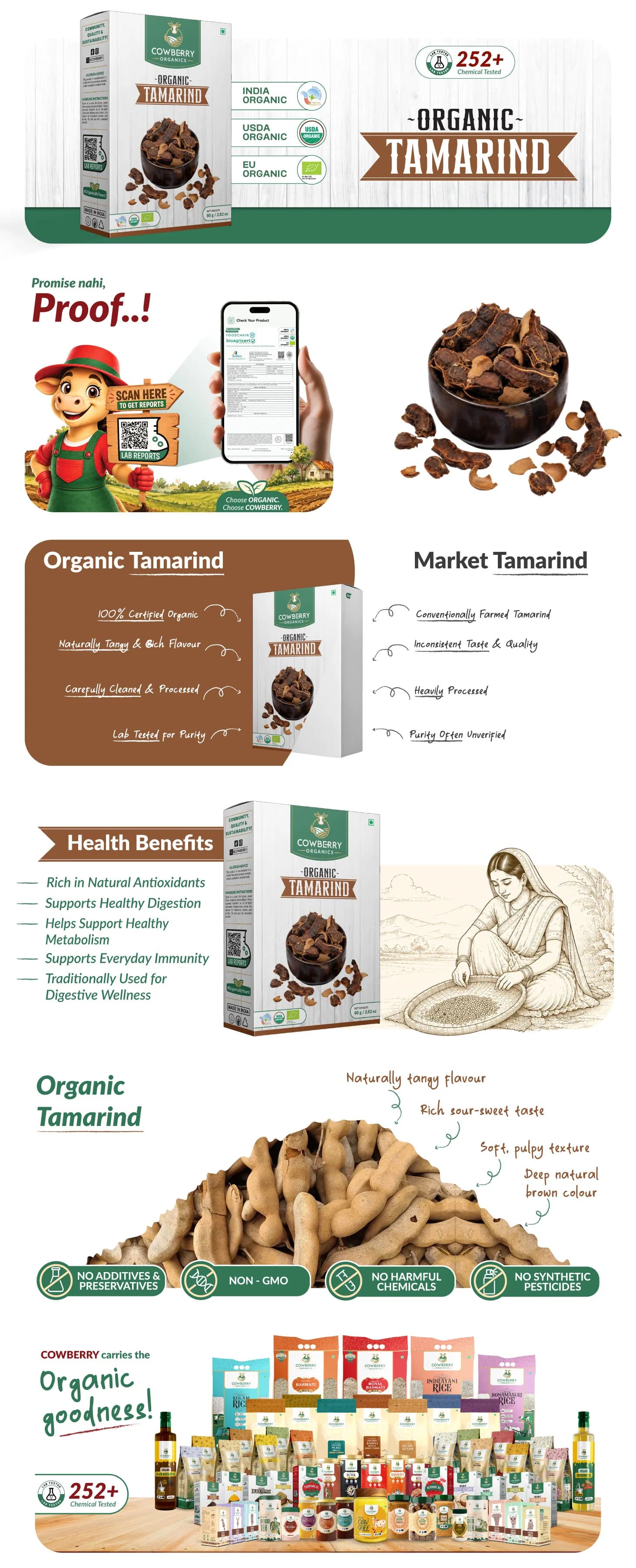 Organic Tamarind banner