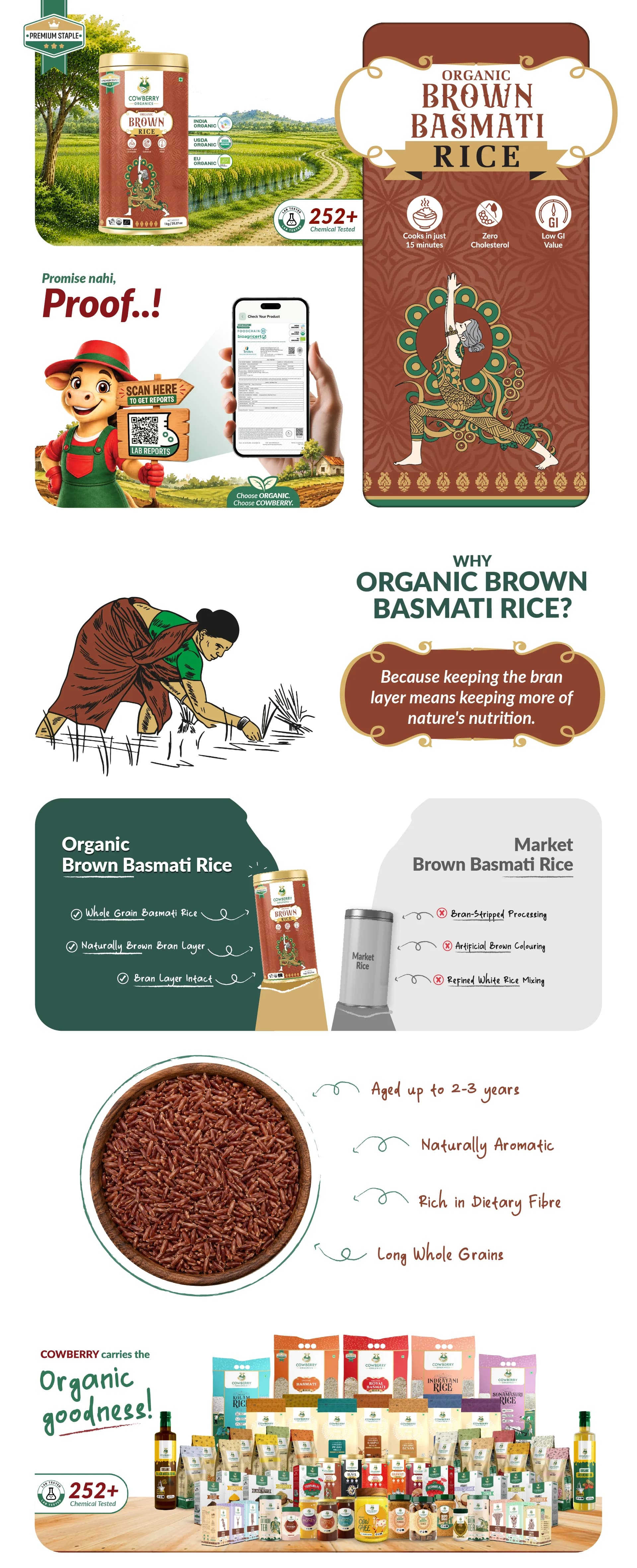 Organic Brown Basmati Rice banner