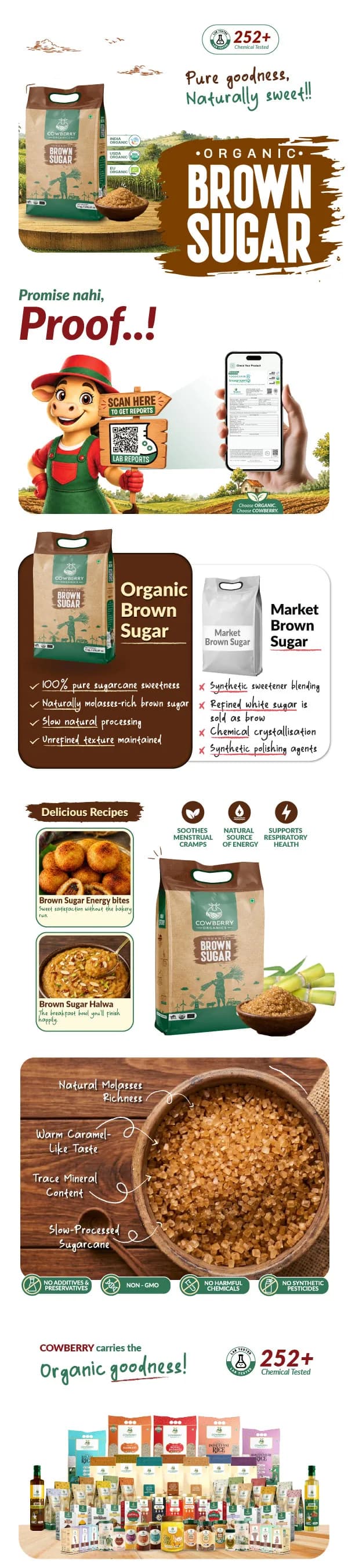 Organic Brown Sugar banner