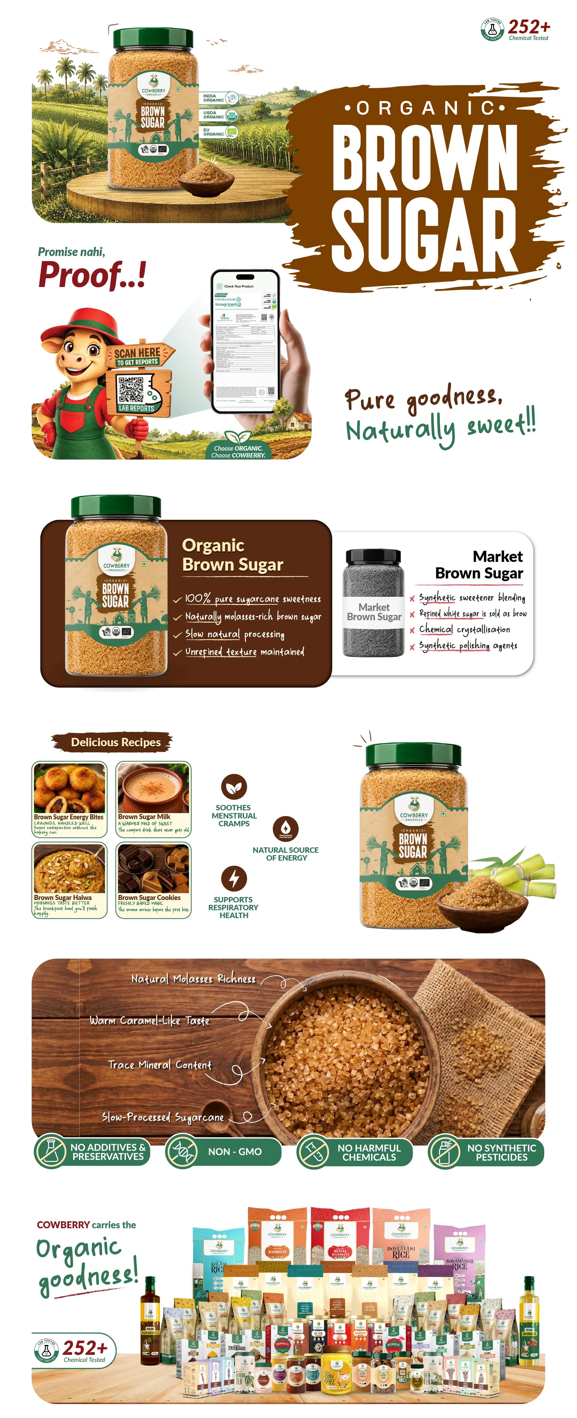 Organic Brown Sugar banner