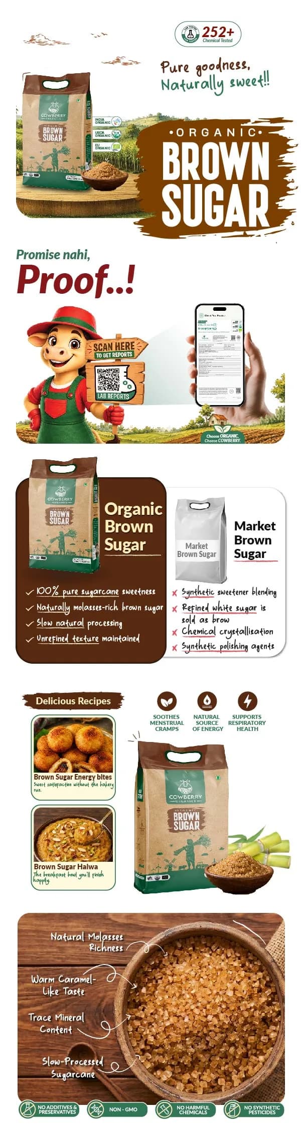 Organic Brown Sugar banner