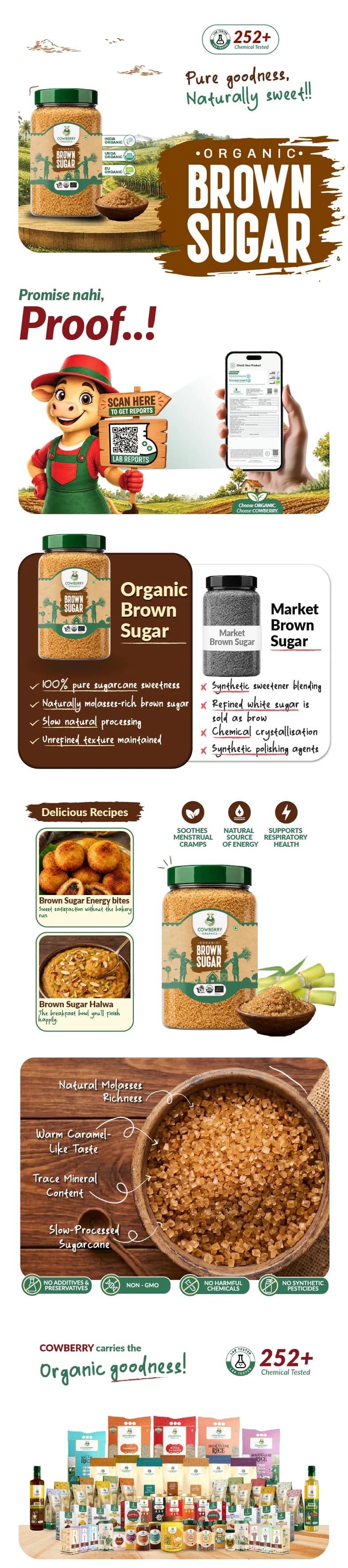Organic Brown Sugar banner