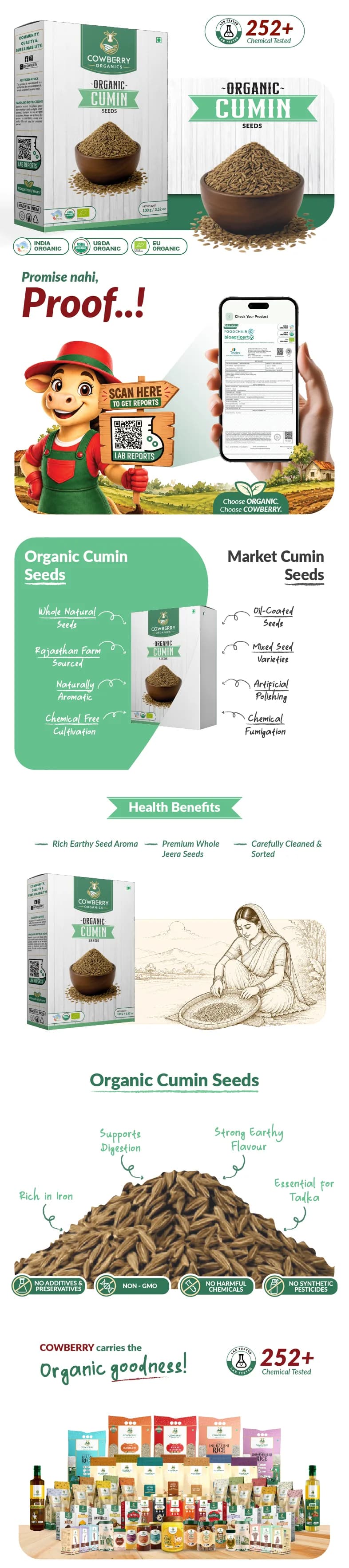 Organic Cumin Seeds banner