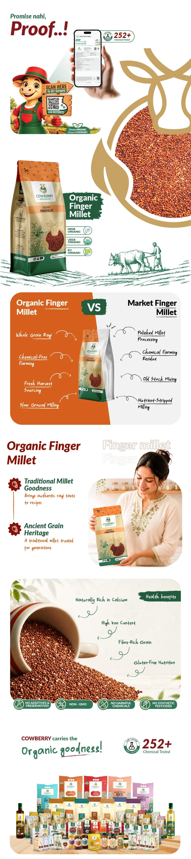 Organic Finger Millet banner