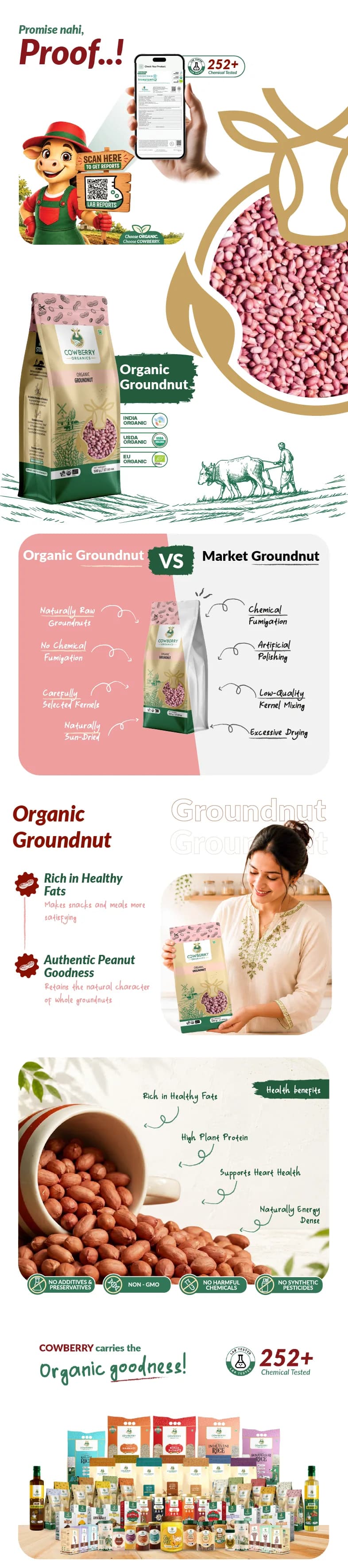 Organic Groundnuts (Peanuts) banner