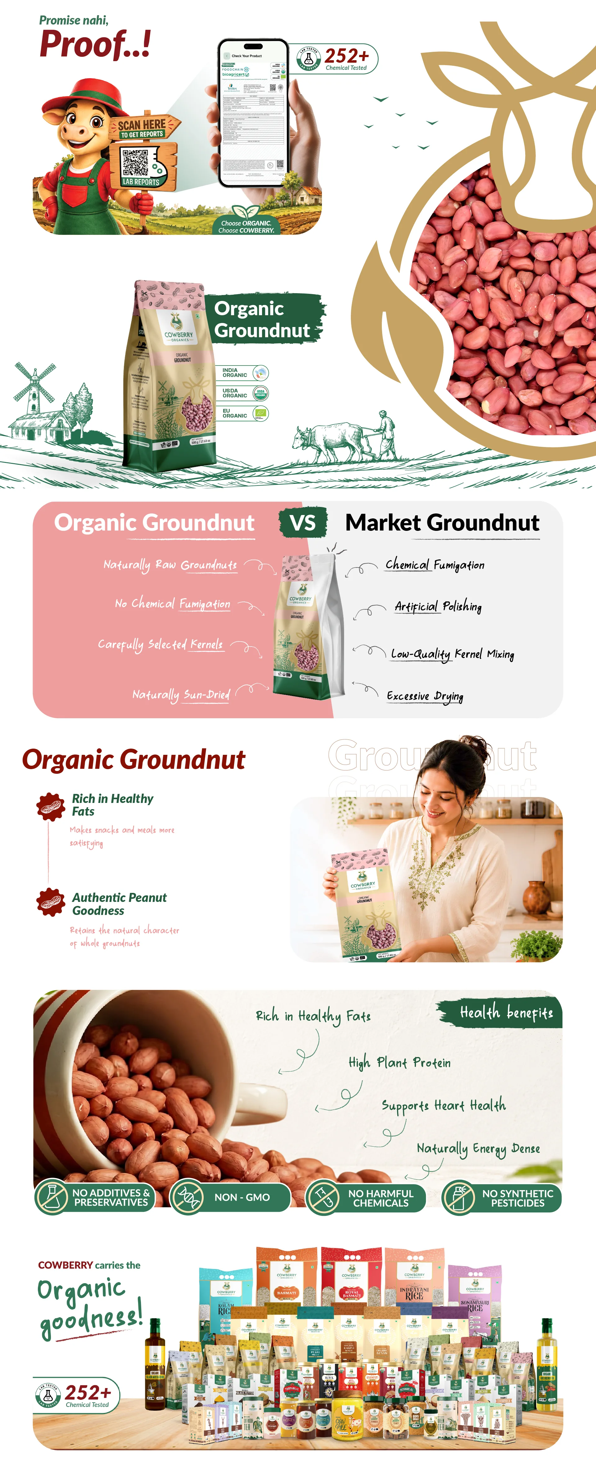 Organic Groundnuts (Peanuts) banner