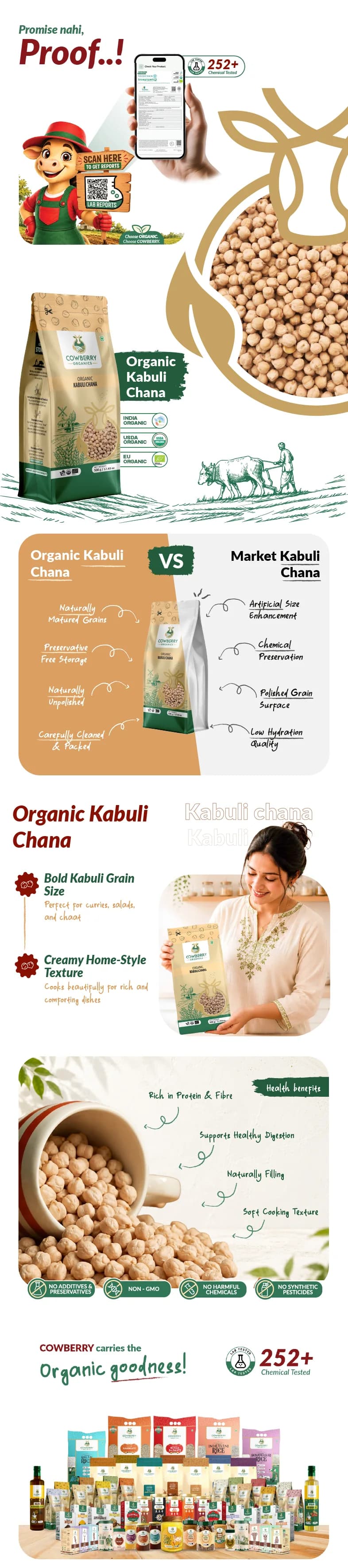 Organic Kabuli Chana banner