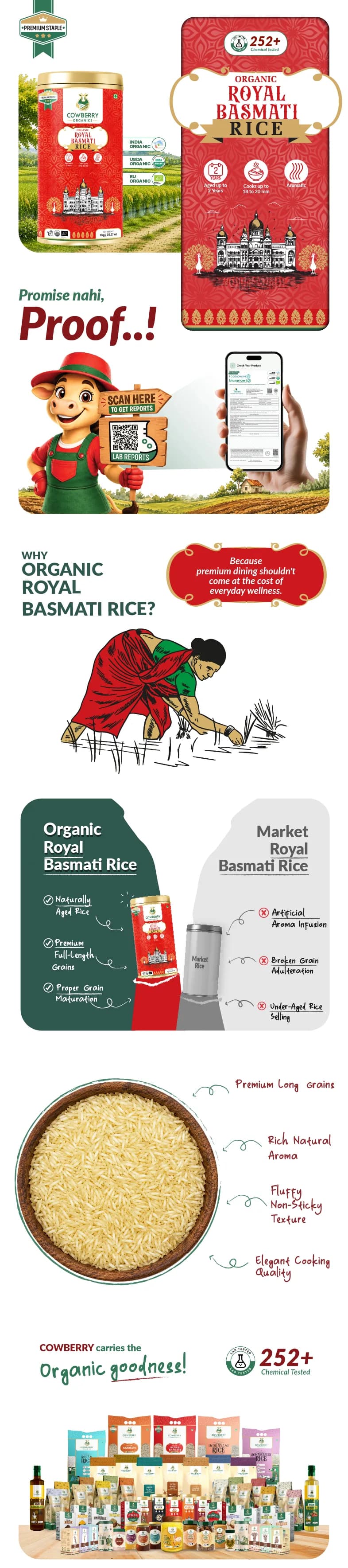 Organic Royal Basmati Rice banner