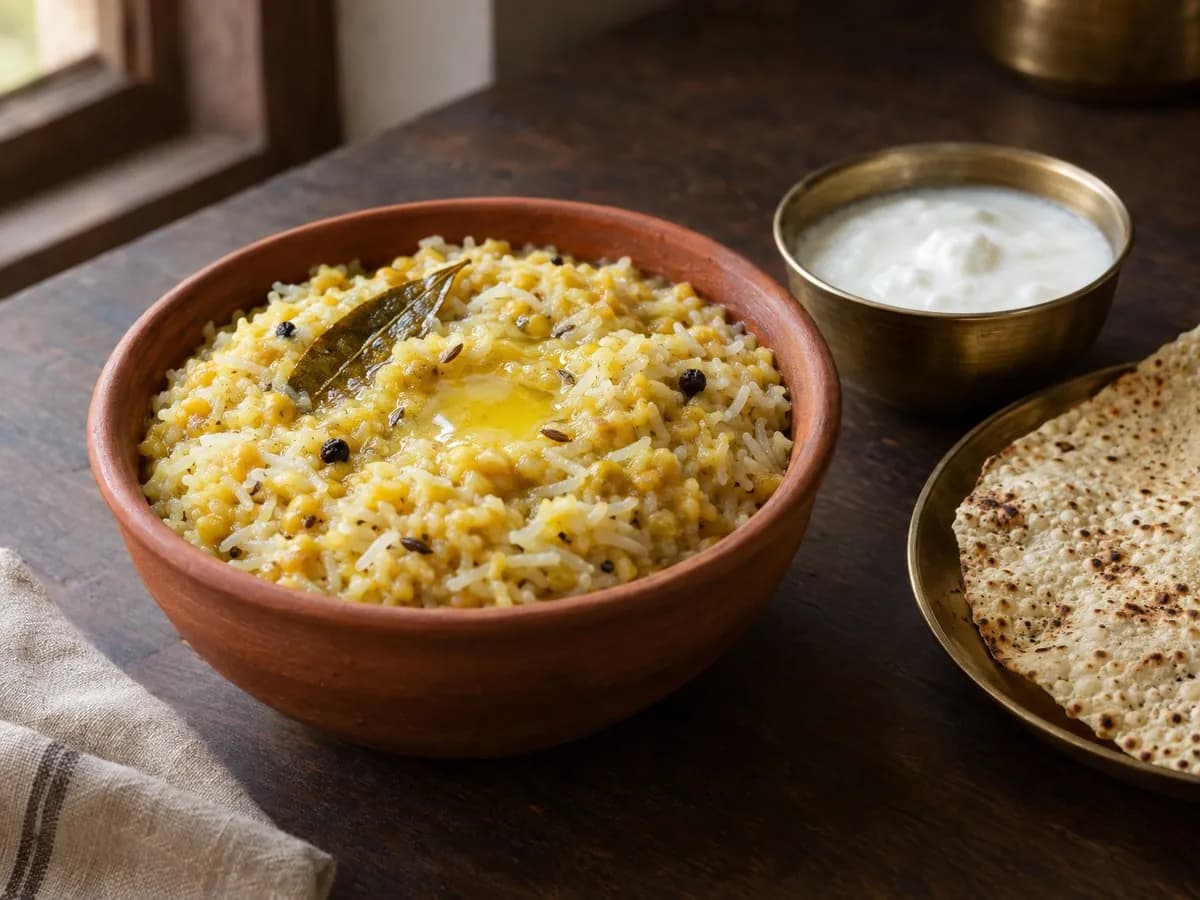 Basmati rice khichdi