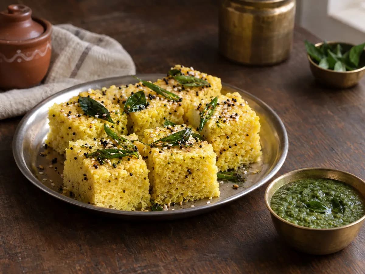 Besan dhokla