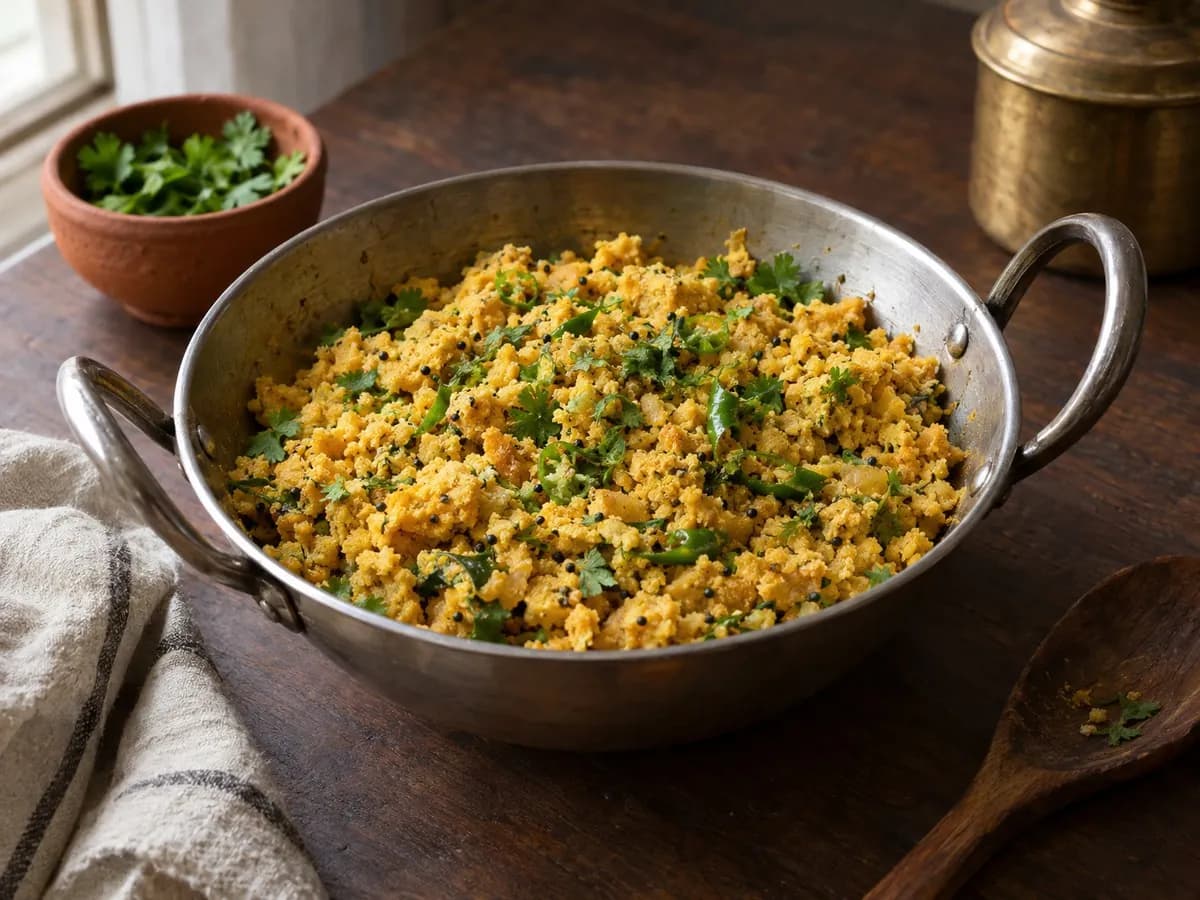 Besan ki sabji (zunka)