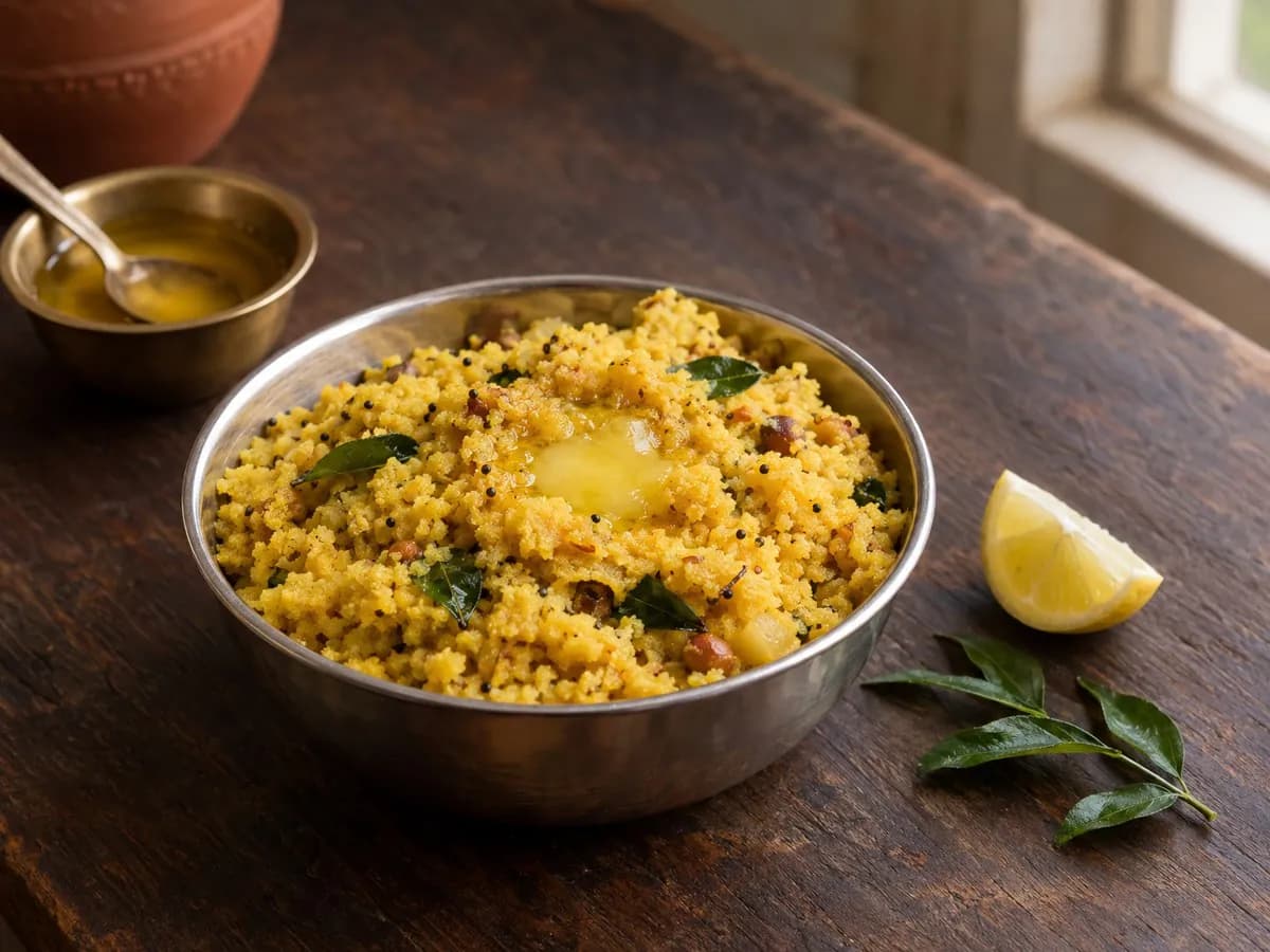 Besan upma