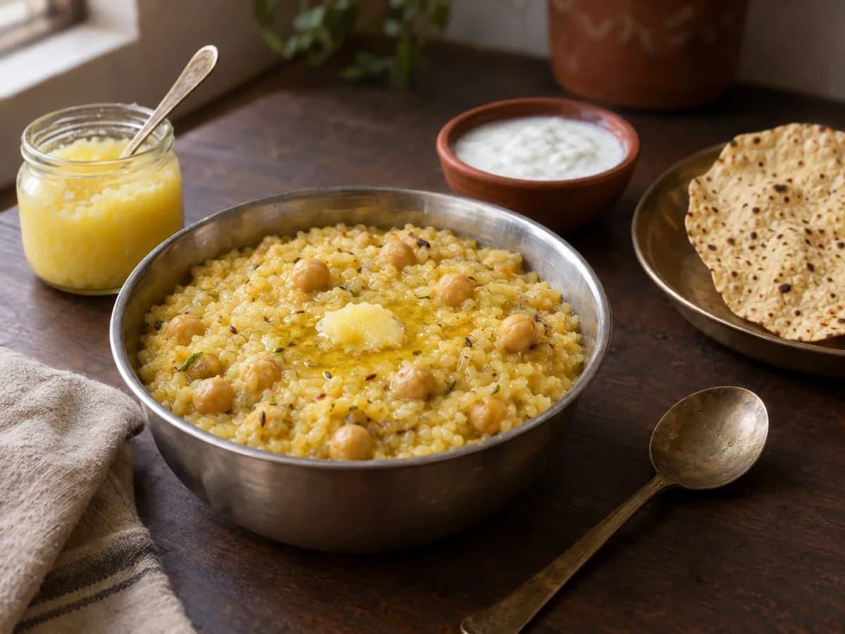 Kabuli chana khichdi