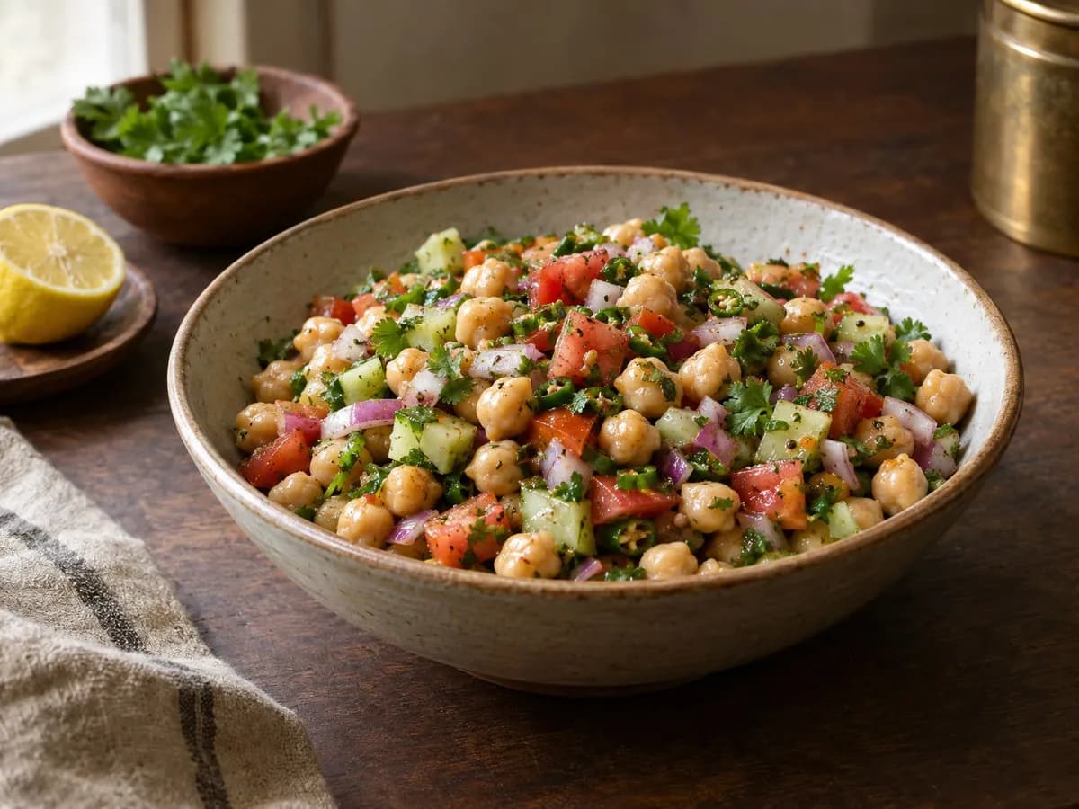 Kabuli chana salad