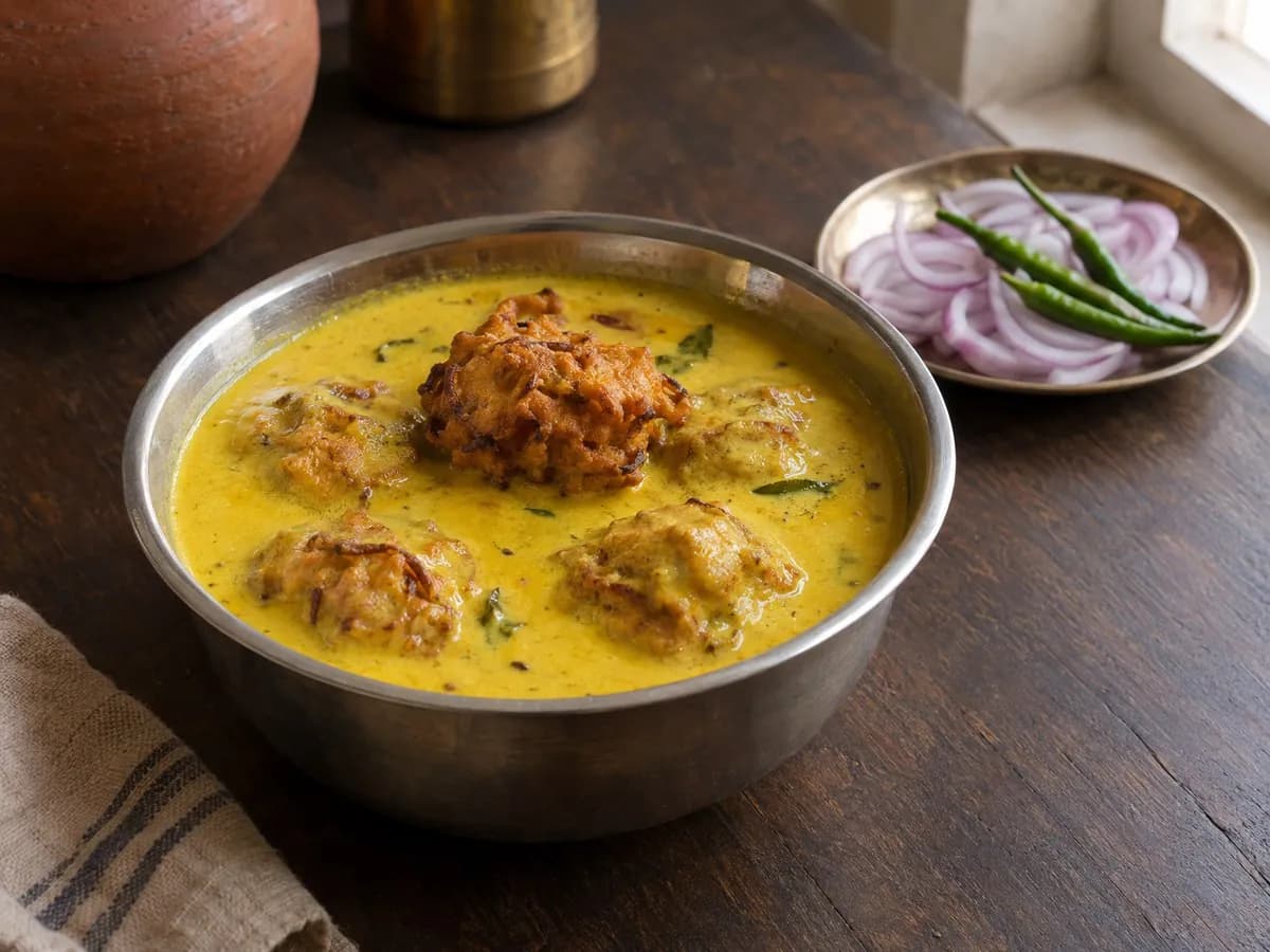 Kadhi pakora