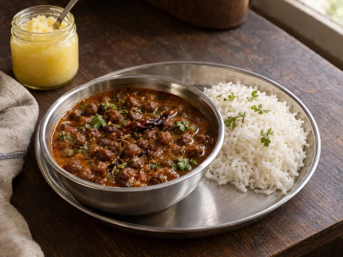 Kala chana curry