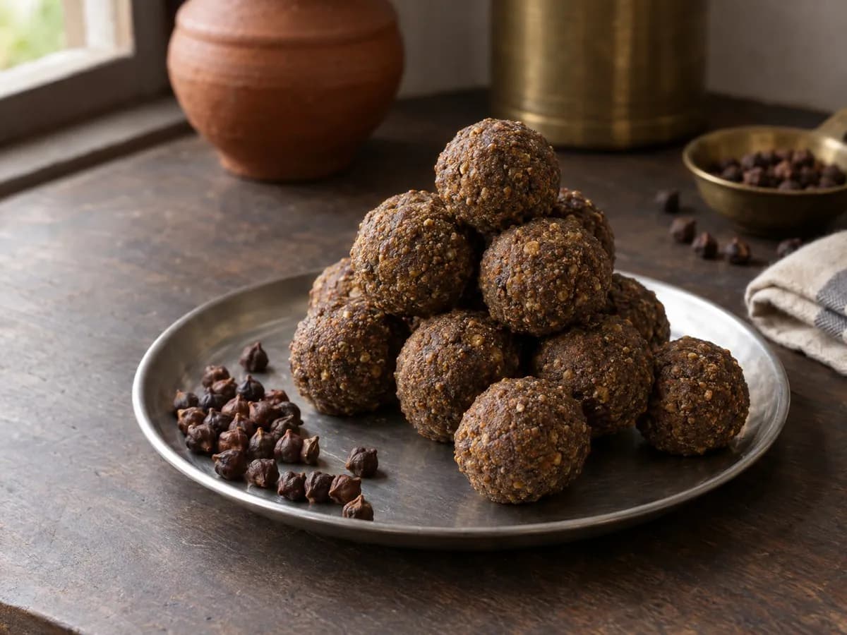 Kala chana laddu