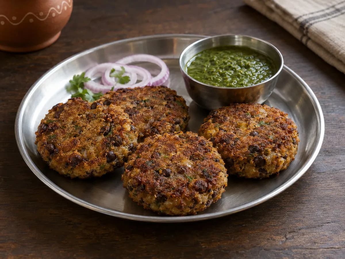 Kala chana tikki