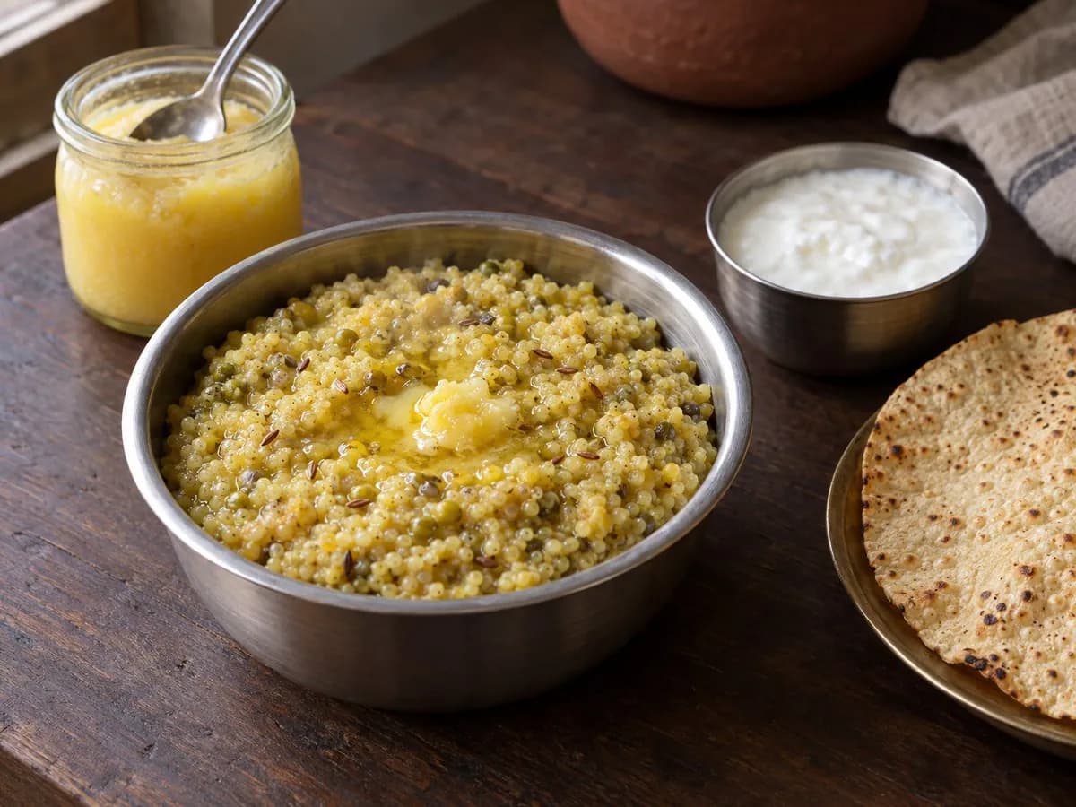 Kodo millet khichdi
