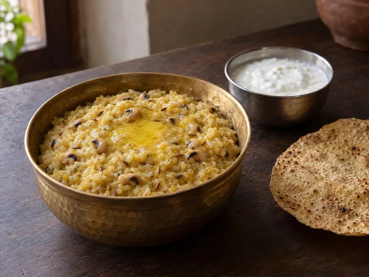 Lobia khichdi
