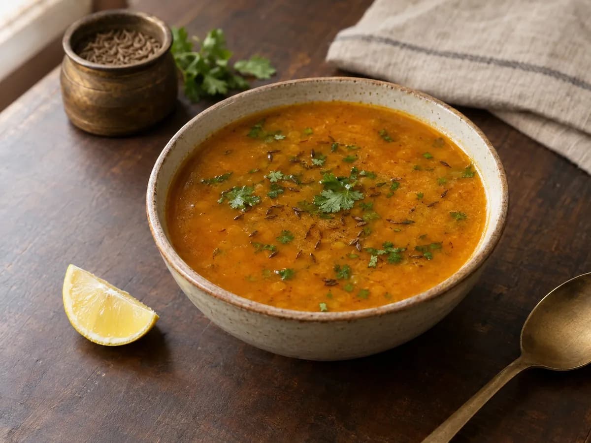 Masoor dal soup