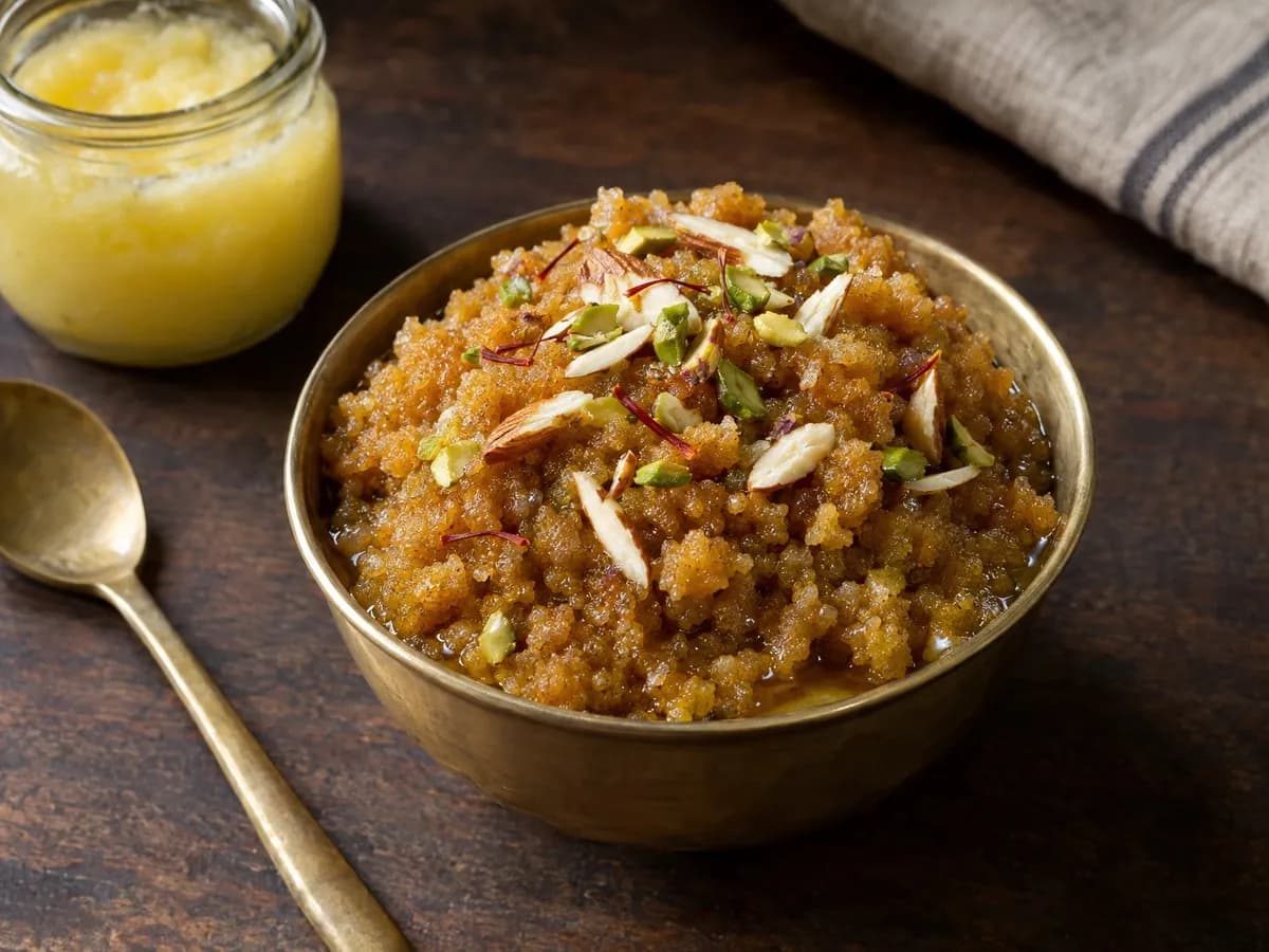 Moong dal halwa