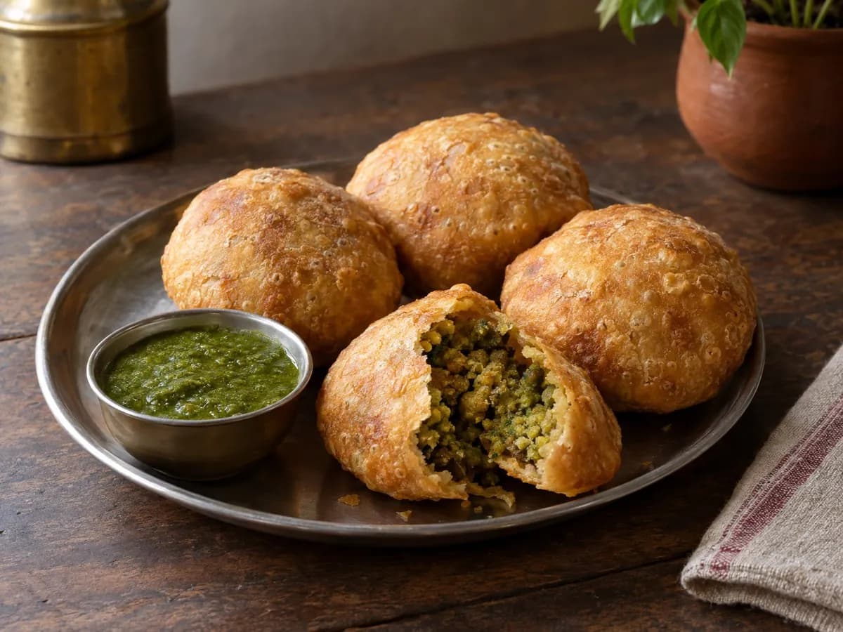 Moong dal kachori