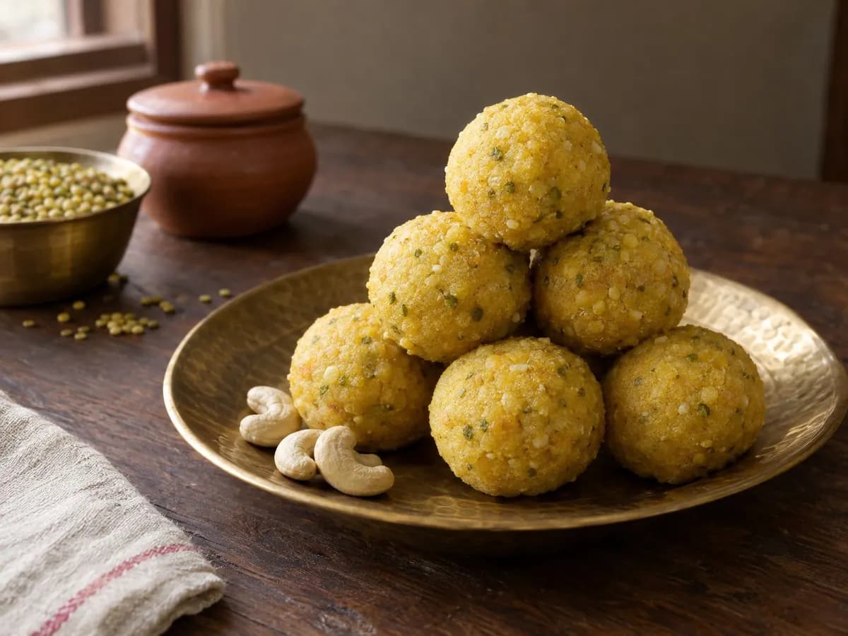 Moong dal laddu
