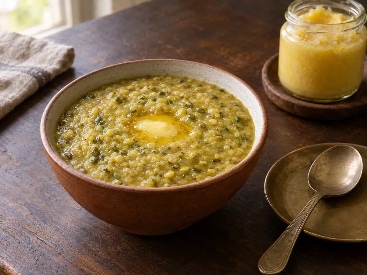 Moong dal porridge